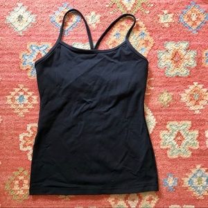 Lululemon Black tank, size 6